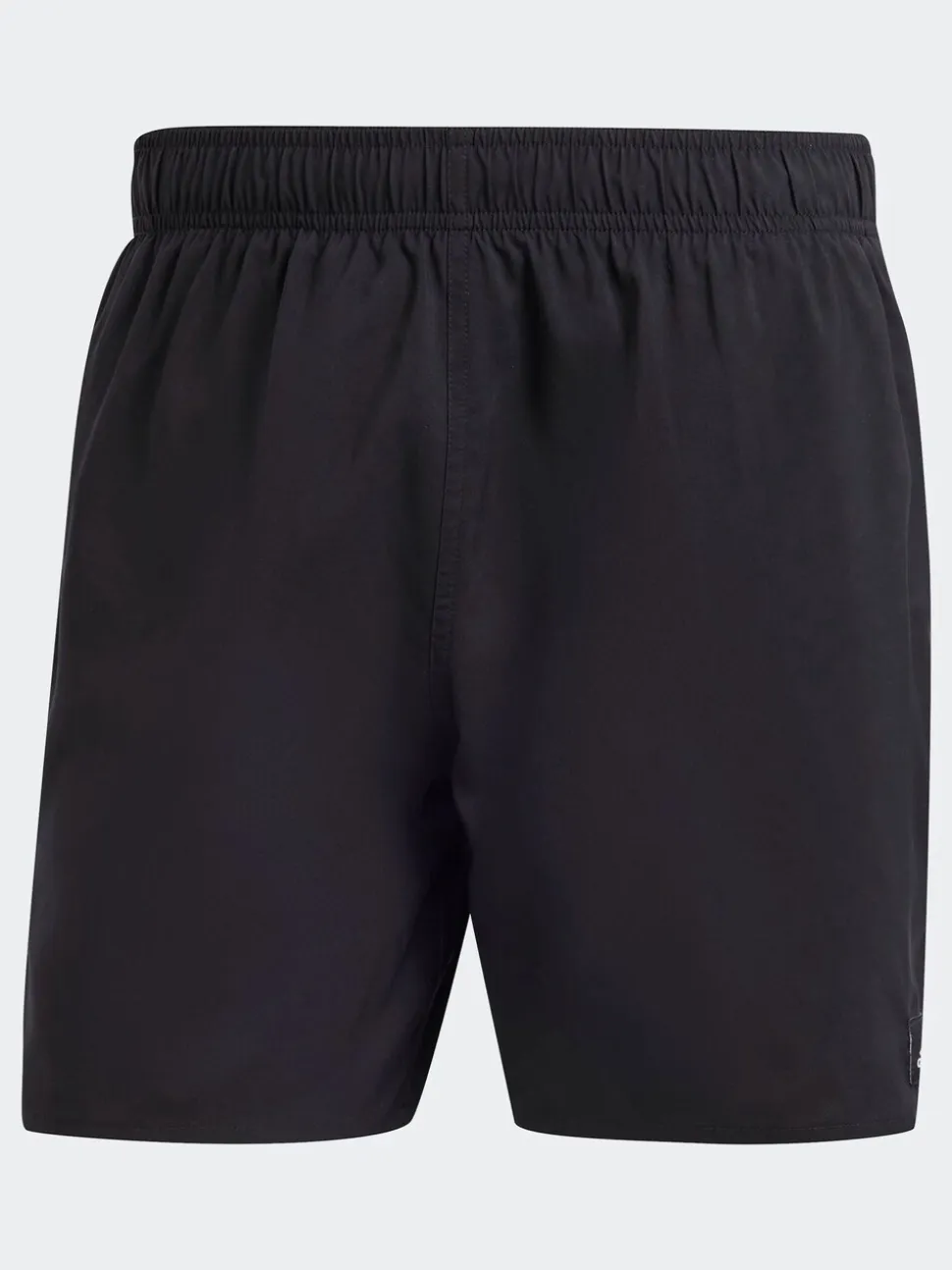 adidas Dark Black Solid CLX Short Length Swim Shorts