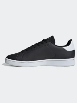 adidas Dark Black Urban Court Trainers