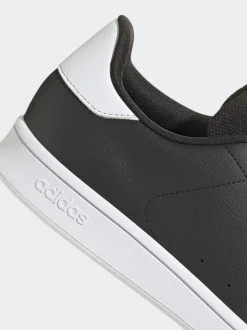 adidas Dark Black Urban Court Trainers