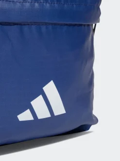 adidas Dark Blue Classic 3 Bar Logo Backpack