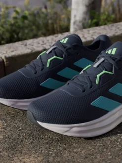 adidas Dark Blue Galaxy 7 Running Trainers