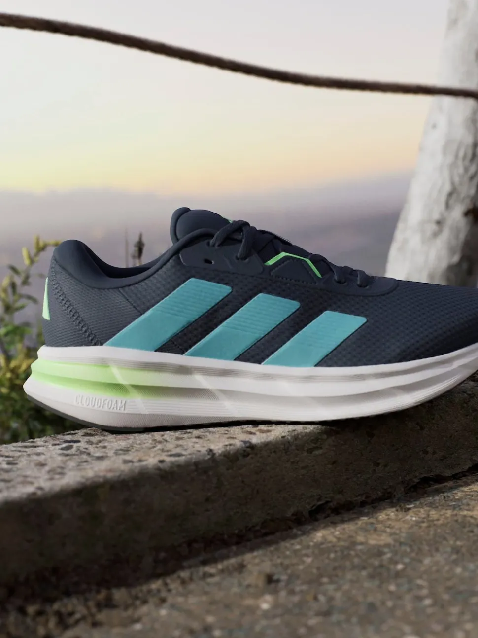 adidas Dark Blue Galaxy 7 Running Trainers