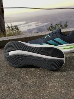 adidas Dark Blue Galaxy 7 Running Trainers