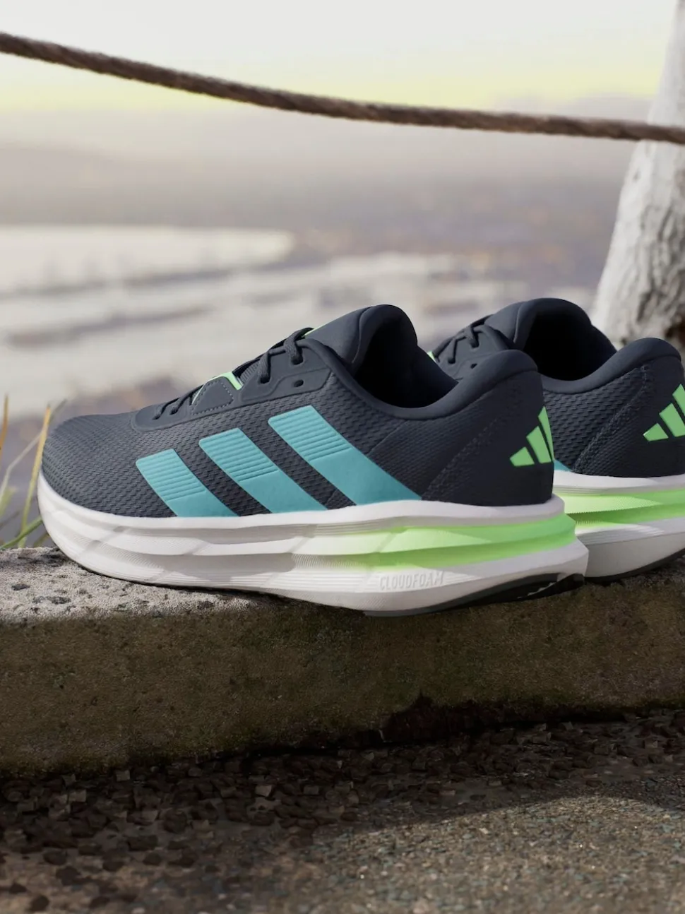 adidas Dark Blue Galaxy 7 Running Trainers