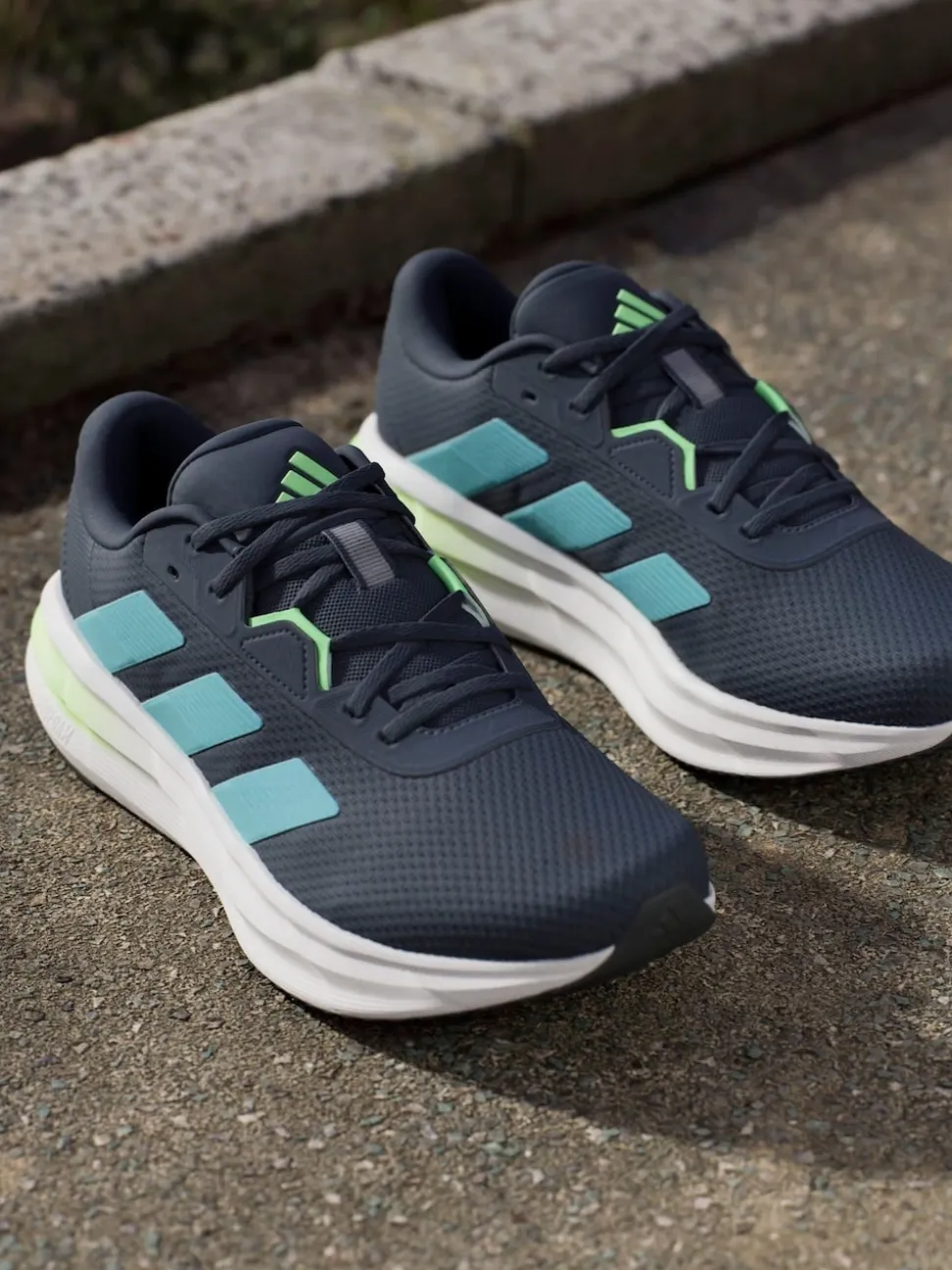 adidas Dark Blue Galaxy 7 Running Trainers
