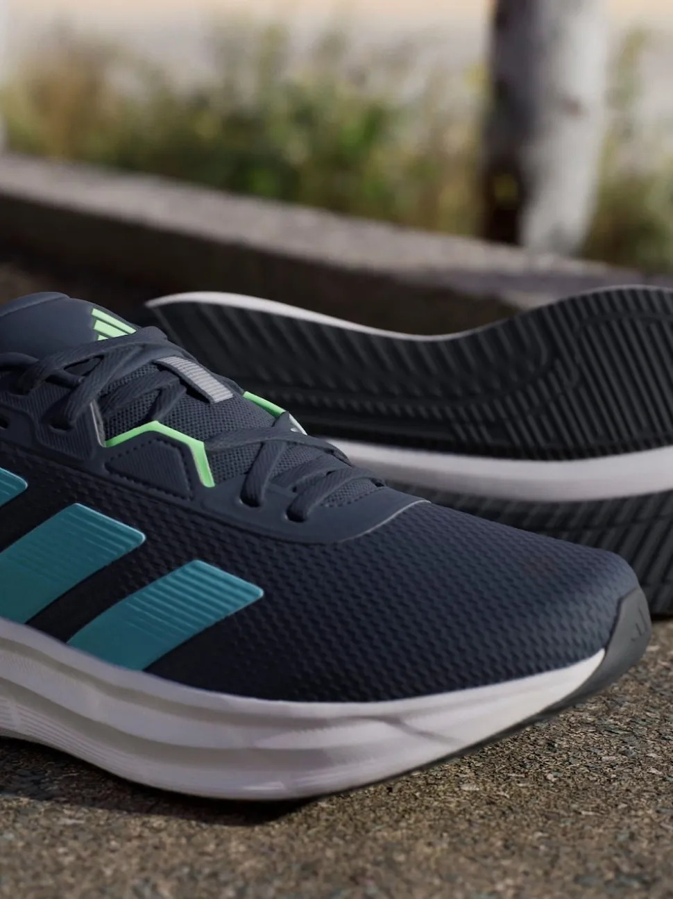adidas Dark Blue Galaxy 7 Running Trainers