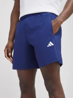 adidas Dark Blue Workout Essentials Base Woven Shorts