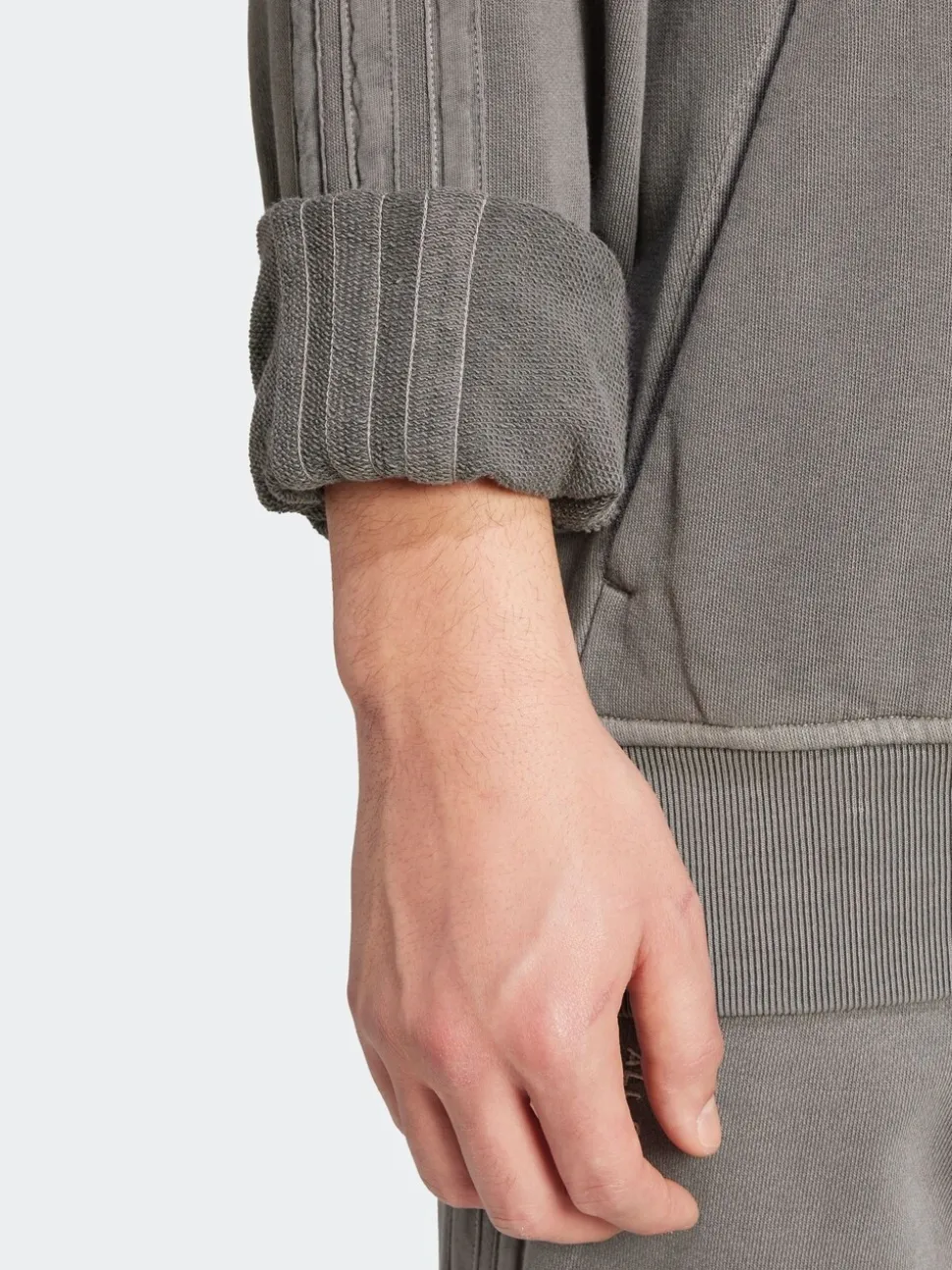 adidas Dark Grey ALL SZN French Terry Washed Hoodie