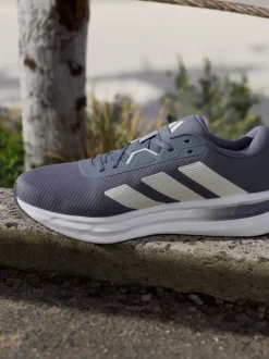 adidas Dark Grey Galaxy 7 Running Trainers