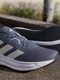 adidas Dark Grey Galaxy 7 Running Trainers