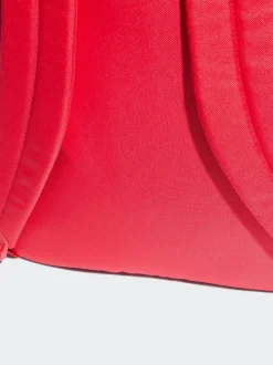 adidas Dark Red Classic 3 Bar Logo Backpack