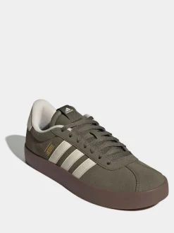 adidas Forest Green VL Court Trainers