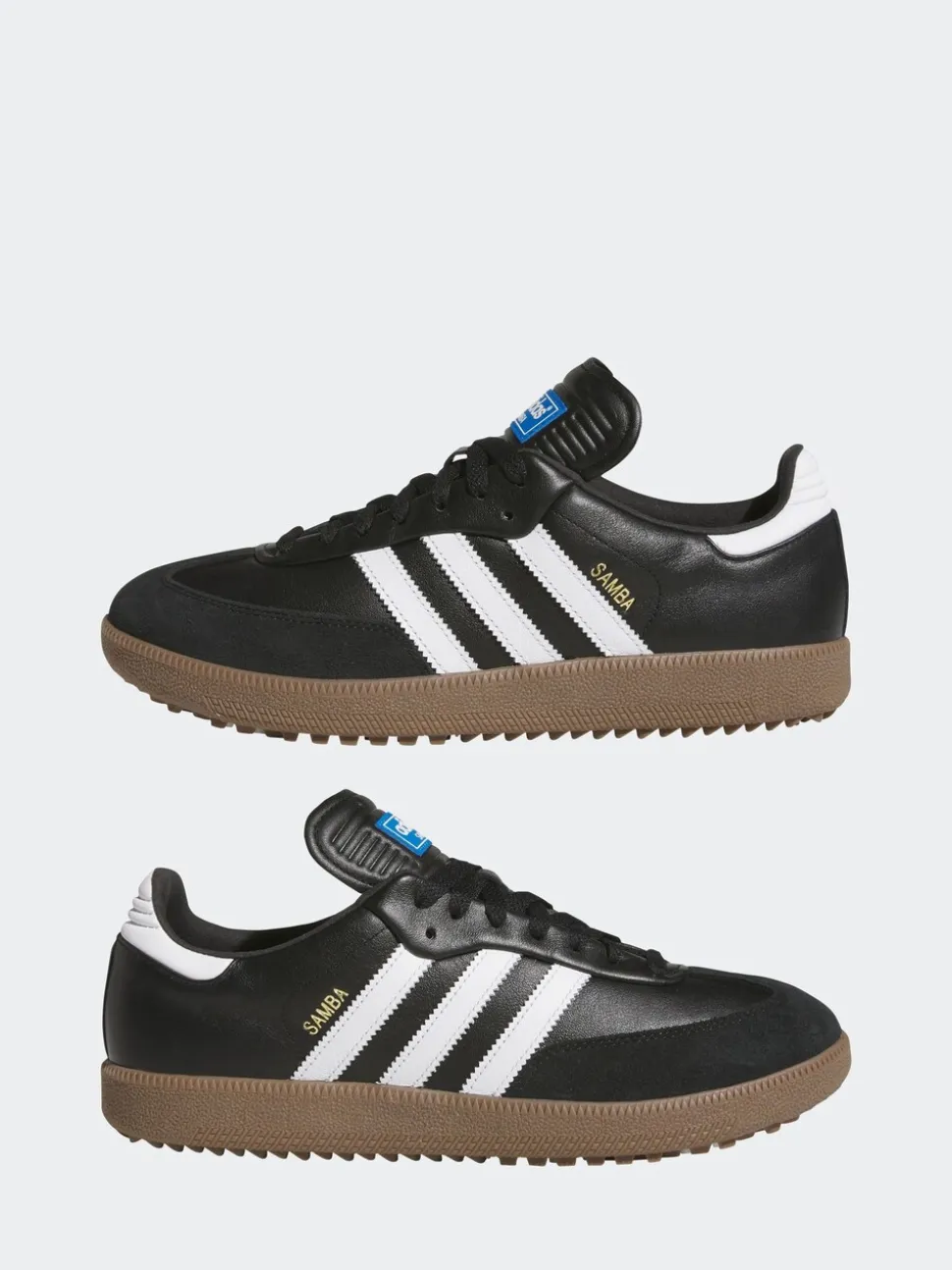 adidas Golf Black/White Samba Spikeless Shoes