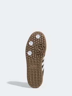 adidas Golf Black/White Samba Spikeless Shoes