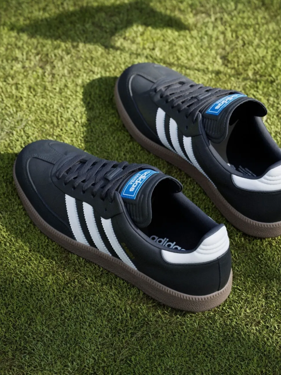 adidas Golf Black/White Samba Spikeless Shoes