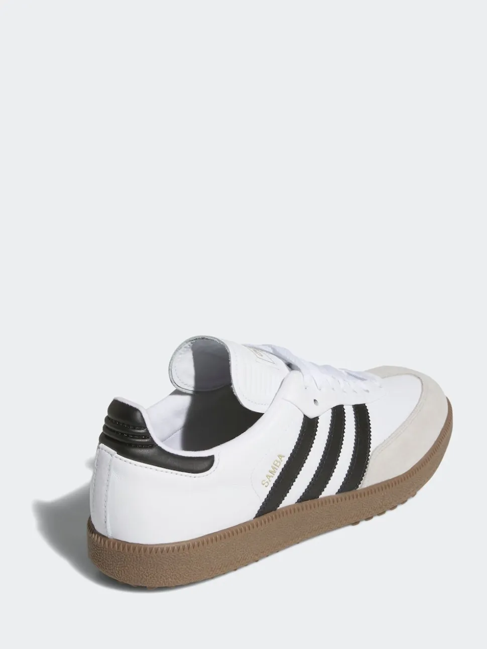 adidas Golf White/Black Samba Spikeless Shoes