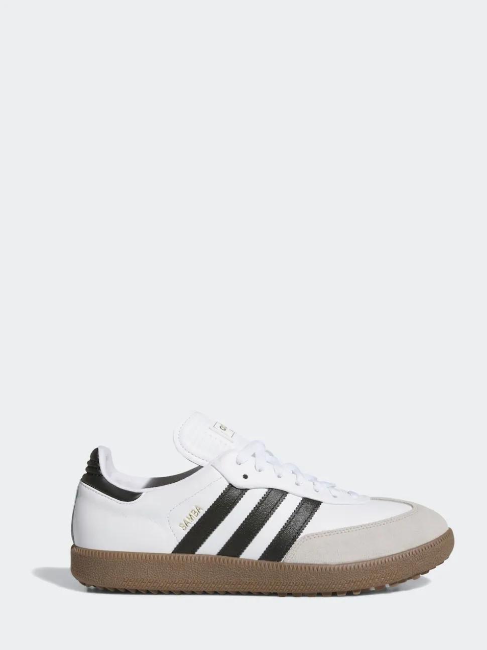 adidas Golf White/Black Samba Spikeless Shoes