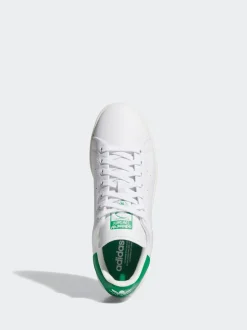 adidas Golf White/Green Stan Smith Spikeless Golf Shoes