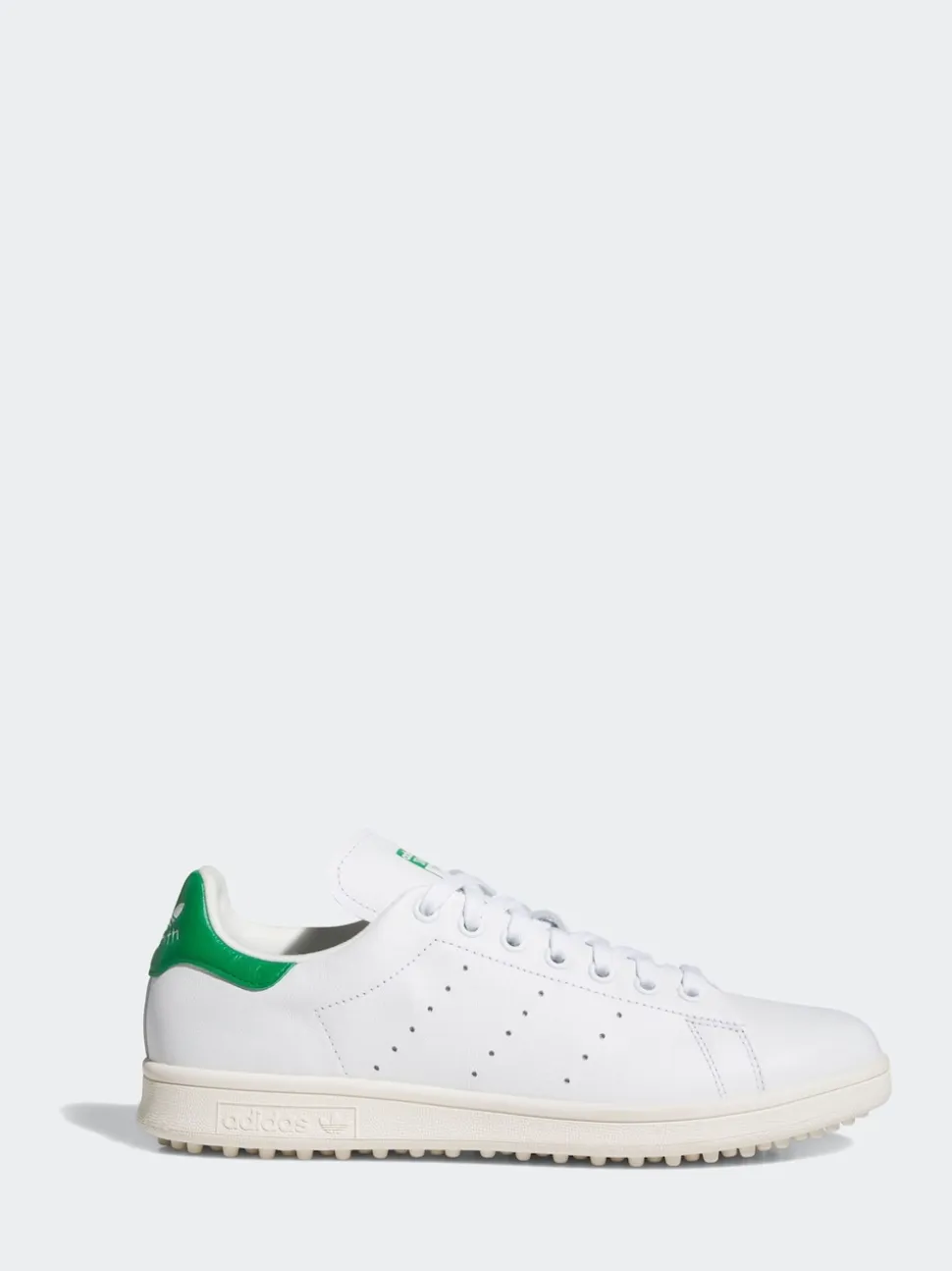 adidas Golf White/Green Stan Smith Spikeless Golf Shoes