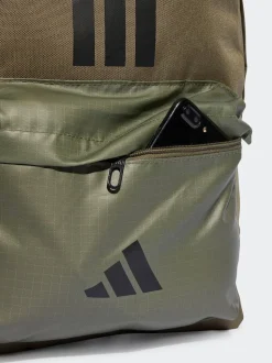 adidas Green Classic 3 Bar Logo Backpack