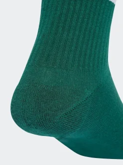 adidas Green GFX Crew 3 Pack Socks