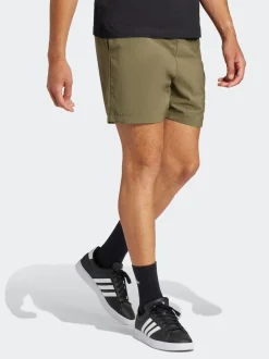 adidas Green Small Essentials Logo Cargo Chelsea Shorts
