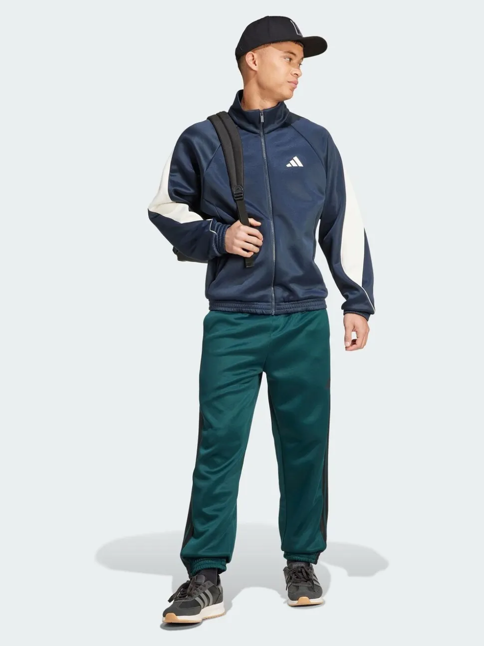 adidas Green Stadium Tracksuit Bottoms