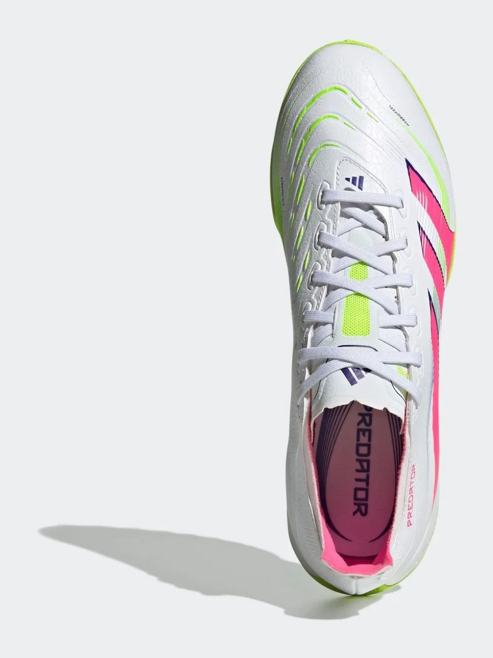 adidas Green/White Adult Predator League Turf Boots