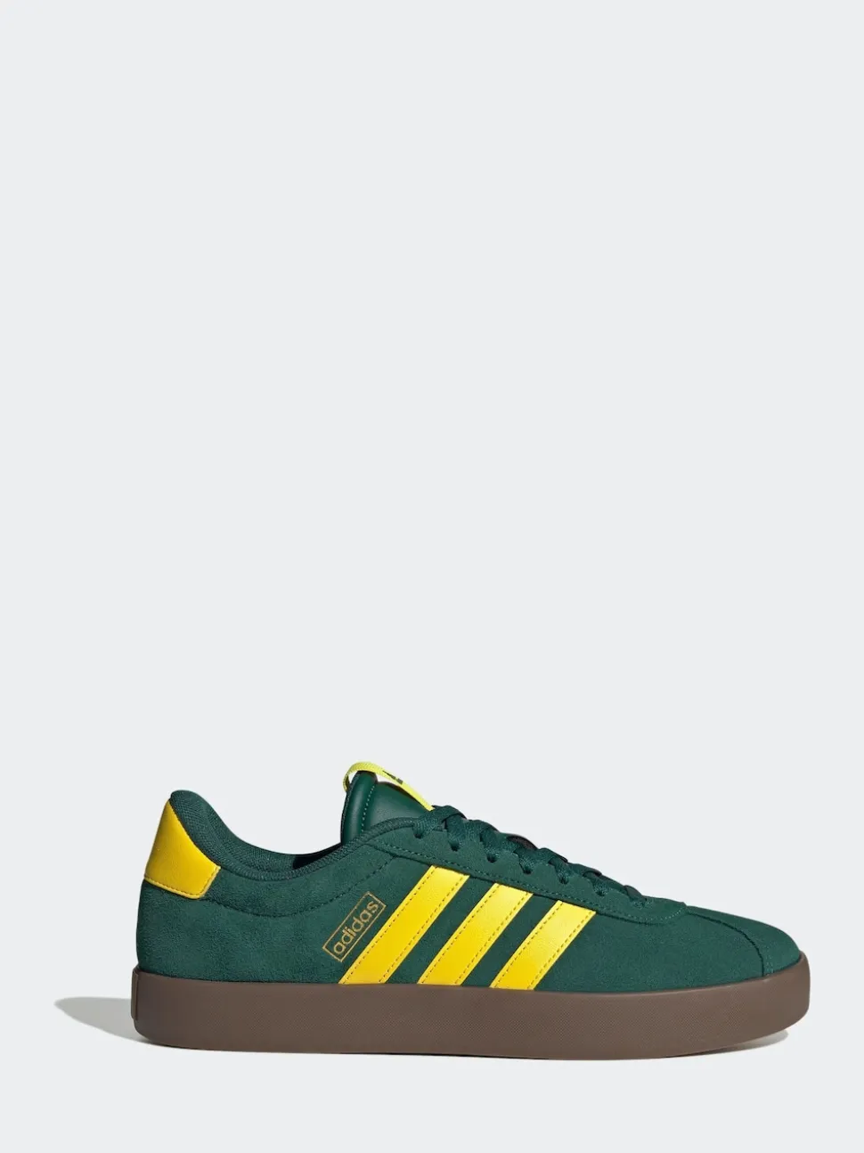 adidas Green/Yellow VL Court Trainers