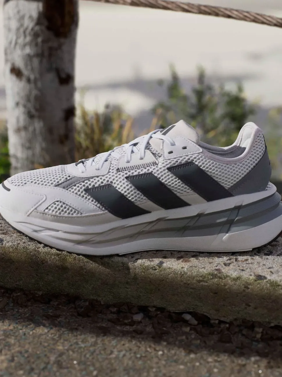 adidas Grey Adistar 3 Sportswear Trainers