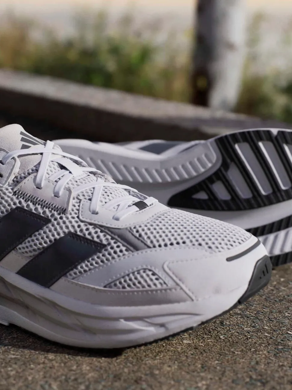 adidas Grey Adistar 3 Sportswear Trainers