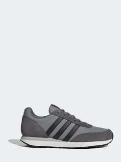 adidas Grey Black Run 60s Trainers
