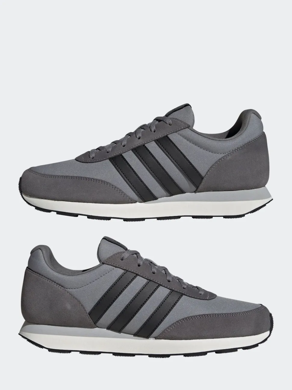adidas Grey Black Run 60s Trainers