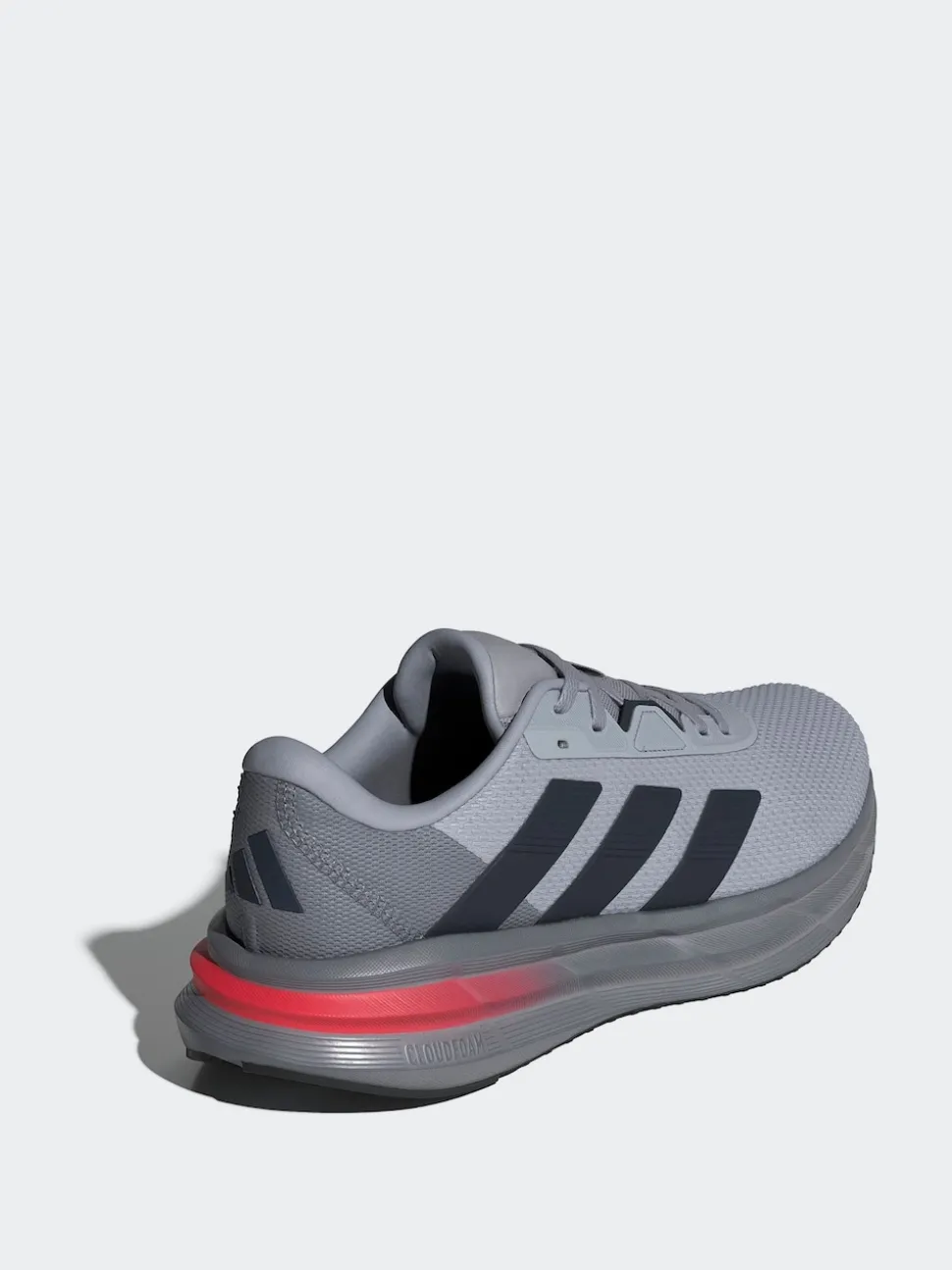 adidas Grey Chrome Galaxy 7 Running Trainers