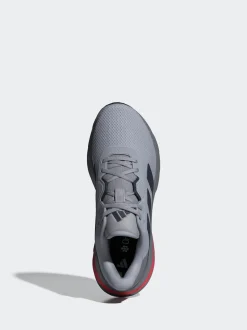 adidas Grey Chrome Galaxy 7 Running Trainers