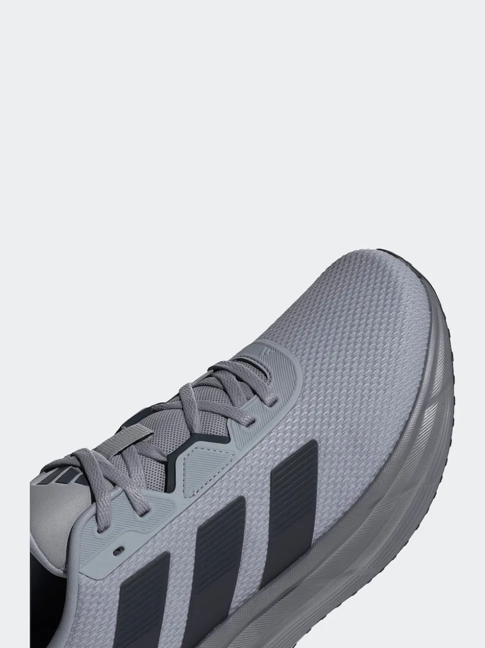 adidas Grey Chrome Galaxy 7 Running Trainers