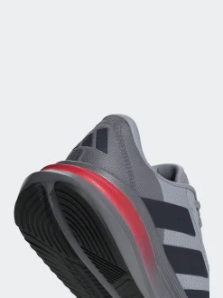 adidas Grey Chrome Galaxy 7 Running Trainers