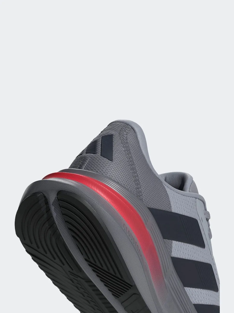 adidas Grey Chrome Galaxy 7 Running Trainers
