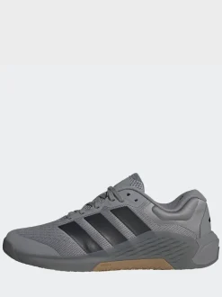 adidas Grey Dropset 4 Power Training Shoes