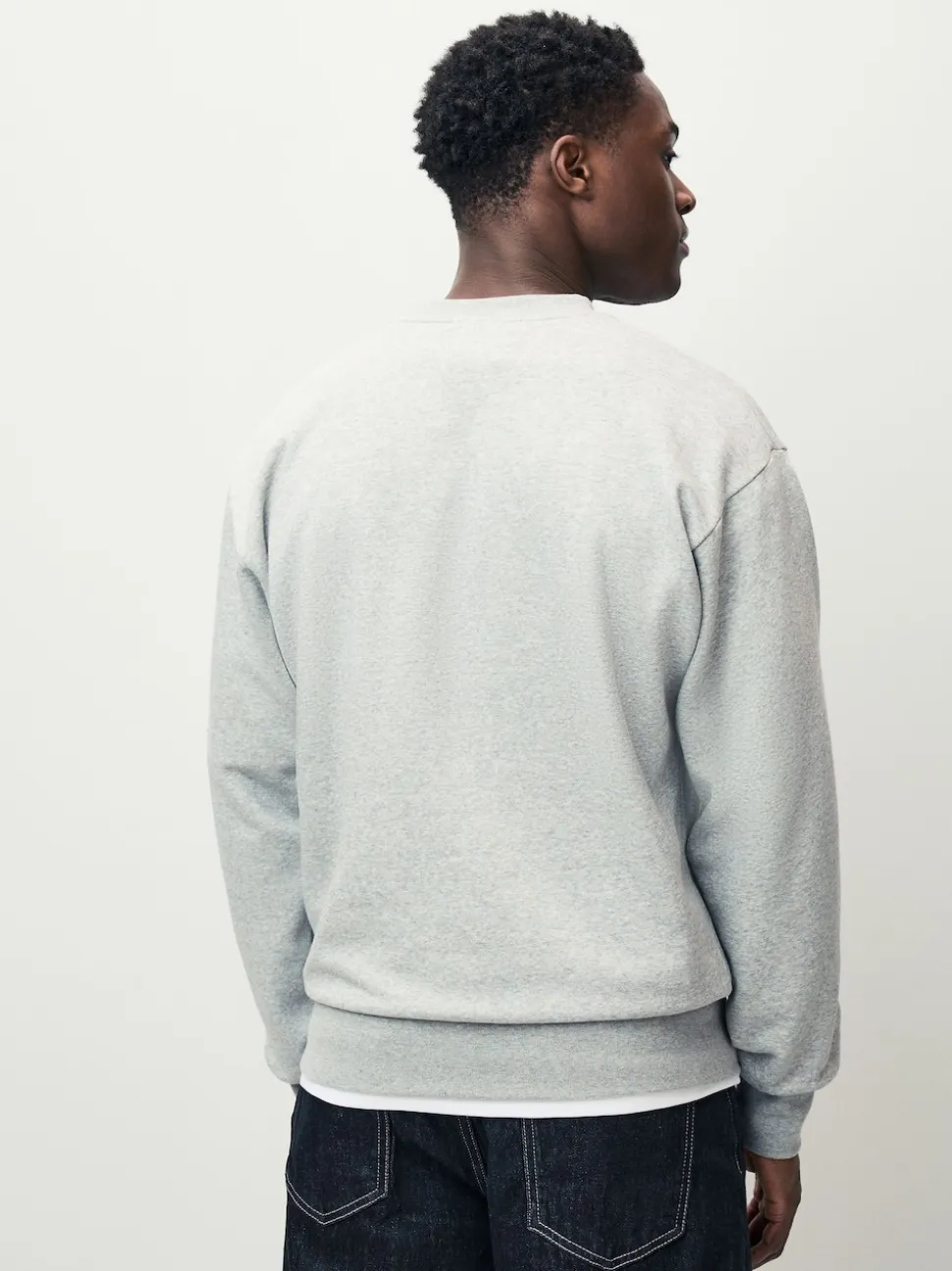 adidas Grey Essentials Feelcozy Fleece Sweatshirt