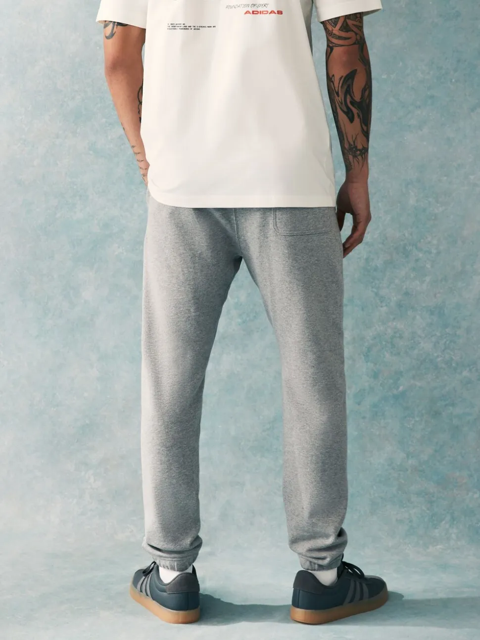 adidas Grey Light ALL SZN French Terry Regular Tapered Joggers