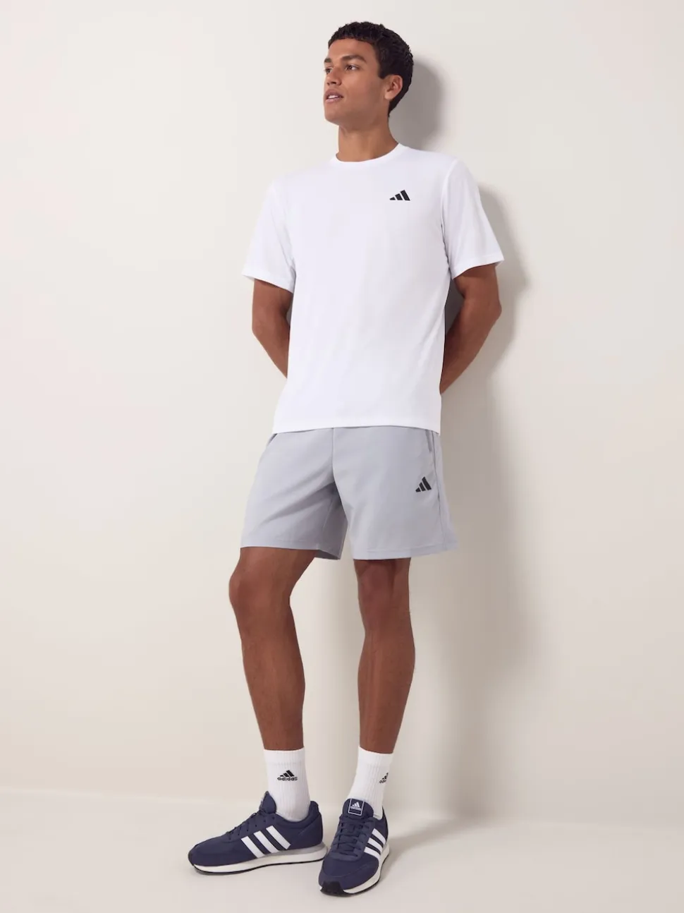 adidas Grey Light Train Essentials Woven Training Shorts