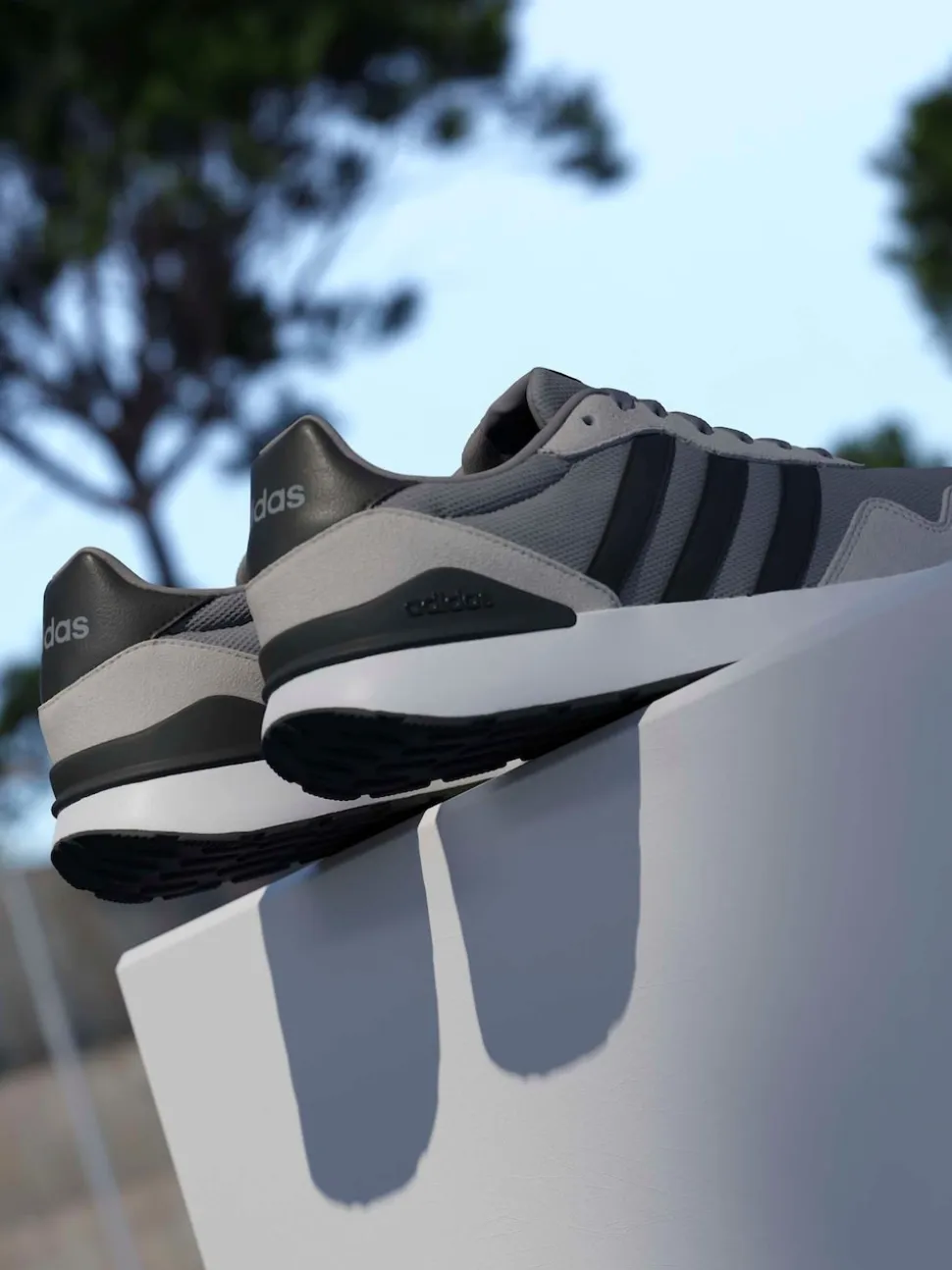 adidas Grey Run 60s 4.0 Trainers