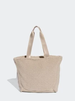 adidas Grey Winter Borg Tote Bag
