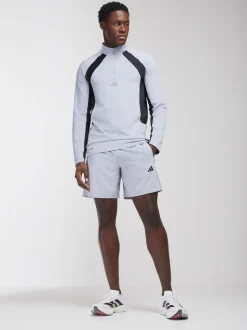 adidas Light Grey Workout Essentials Base Woven Shorts