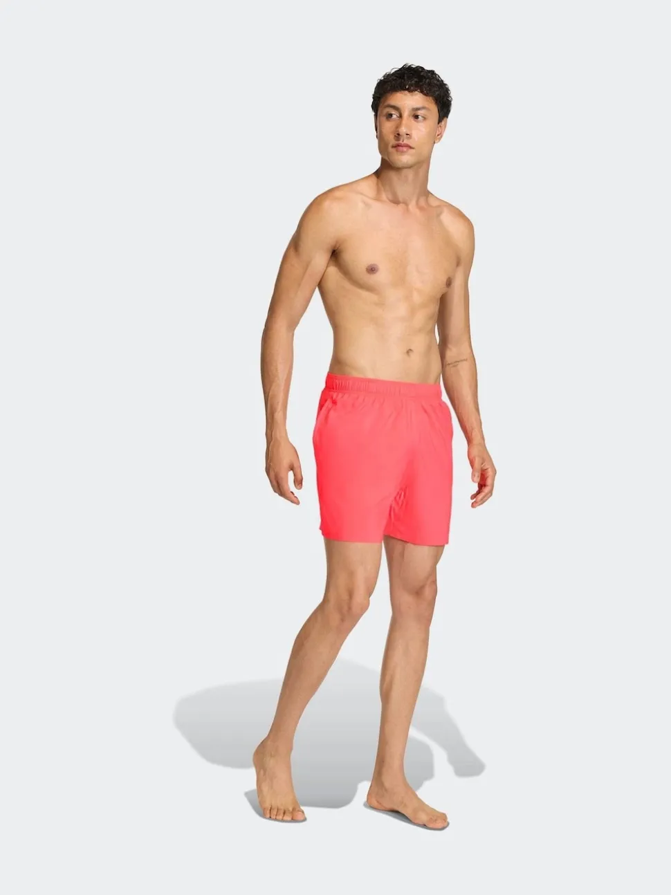 adidas Light Red Swim Shorts