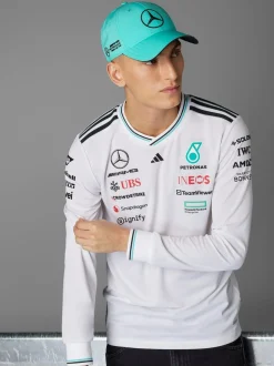 adidas Mint Green Mercedes AMG Petronas Formula One Team Driver Cap