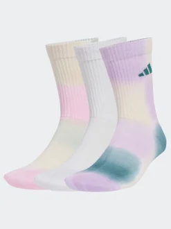 adidas Natural Tie Dye Socks 3 Pack