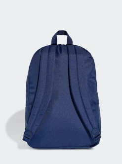 adidas Navy Blue Classic 3 Bar Logo Backpack