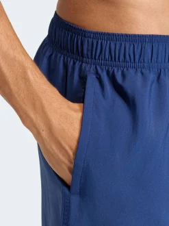adidas Navy Blue 8-Inch Swim Shorts